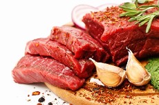  مواد پروتئینی | گوشت گوشت گوساله گرم