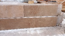  مصالح ساختمانی | سنگ ساختمانی تراورتن شکلاتی