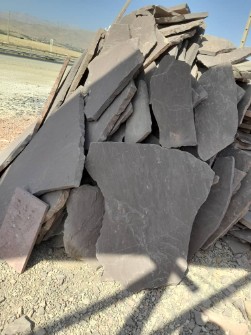  مصالح ساختمانی | سنگ ساختمانی سنگ لاشه قهوه‌ای دماوند