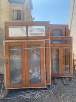  تجهیزات ساختمانی | درب و پنجره درب پنجره چوبی