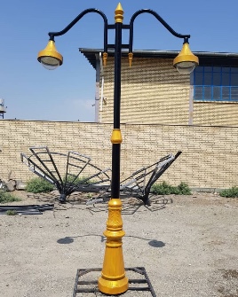  تجهیزات روشنایی | پایه چراغ خیابانی باغی معابر
