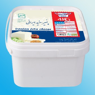  لبنیات | پنیر پنیر سفید ایرانی پر چرب در بسته بندی 4 کیلو گرمی