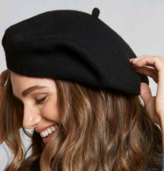  پوشاک | لباس زنانه کلاه برت فرانسوی جنس فوتر اعلا
