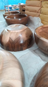  کادویی و صنایع دستی | صنایع دستی چوبی ظروف چوبی