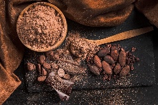  تنقلات و شیرینی | شکلات پودر کاکائو