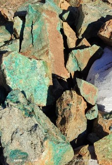 مواد معدنی | سنگ مس سولفوره