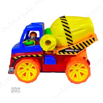  اسباب بازی و سرگرمی | اسباب بازی کامیون شهرسازی مدل میکسر وکیوم درج