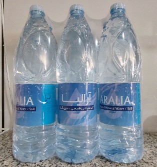  نوشیدنی | آب معدنی آب معدنی آرالیا 1.5 لیتری