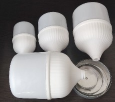  تجهیزات روشنایی | لامپ بدنه و حباب استوانه‌ای لامپ ال ای دی اکونومی