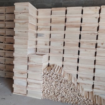 مصالح ساختمانی | چوب کندو عسل از چوب درجه یک صنوبر