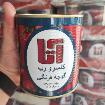  کنسانتره و کنسرو | رب آتا قوطی 800 گرمی رب گوجه فرنگی